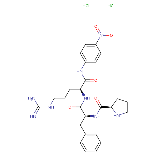 H-D-PRO-PHE-ARG-PNA 2 HCL
