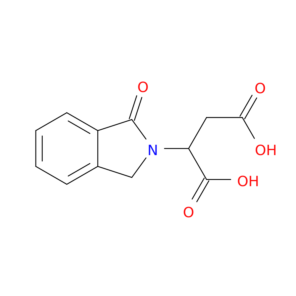 2-(1-oxo-2,3-dihydro-1H-isoindol-2-yl)butanedioic acid