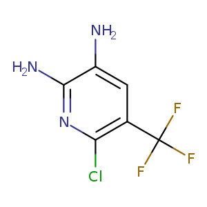 6-chloro-5-(trifluoromethyl)-2,3-pyridinediamine