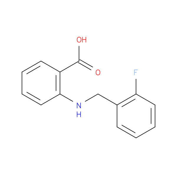 2-[(2-Fluorobenzyl)amino]benzoic acid