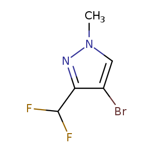 4-Bromo-3-(difluoromethyl)-1-methyl-1H-pyrazole