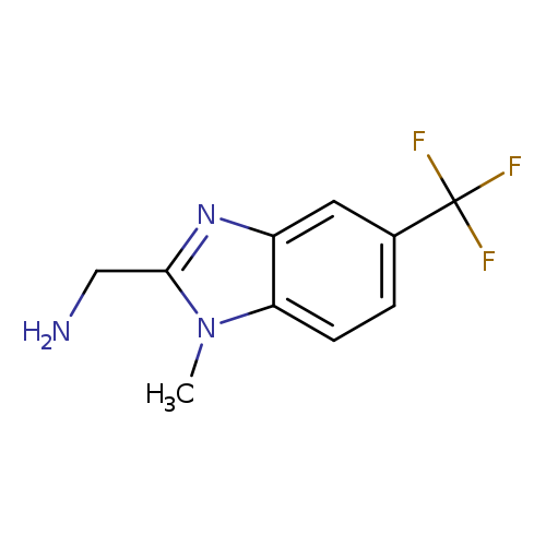 [1-Methyl-5-(trifluoromethyl)-1h-benzimidazol-2-yl]methylamine