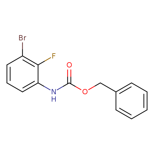 Benzyl N-(3-bromo-2-fluorophenyl)carbamate