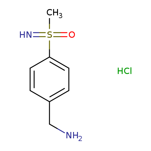 (4-(Aminomethyl)phenyl)(imino)(methyl)-l6-sulfanone hydrochloride