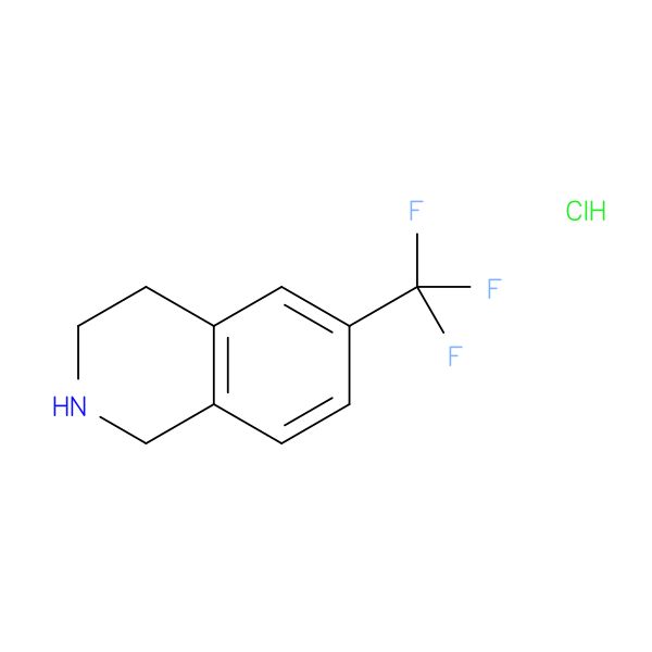 6-(Trifluoromethyl)-1,2,3,4-tetrahydroisoquinoline hydrochloride