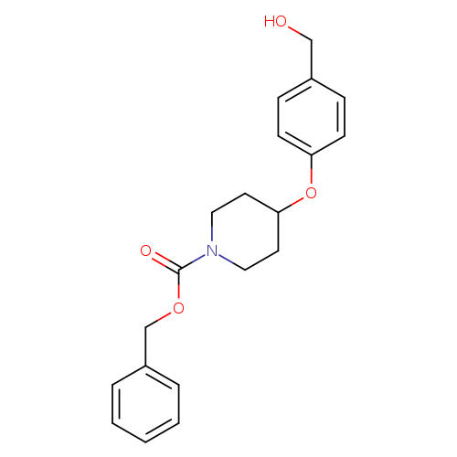 4-(4-Hydroxymethyl-phenoxy)-piperidine-1-carboxylic acid benzyl ester