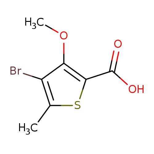 4-Bromo-3-methoxy-5-methylthiophene-2-carboxylic acid