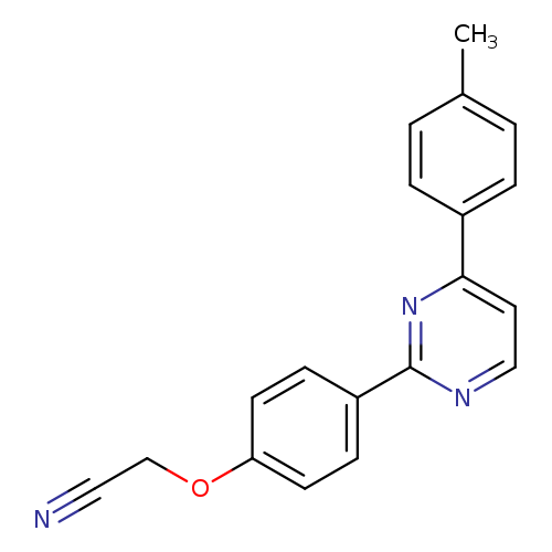 2-{4-[4-(4-methylphenyl)pyrimidin-2-yl]phenoxy}acetonitrile