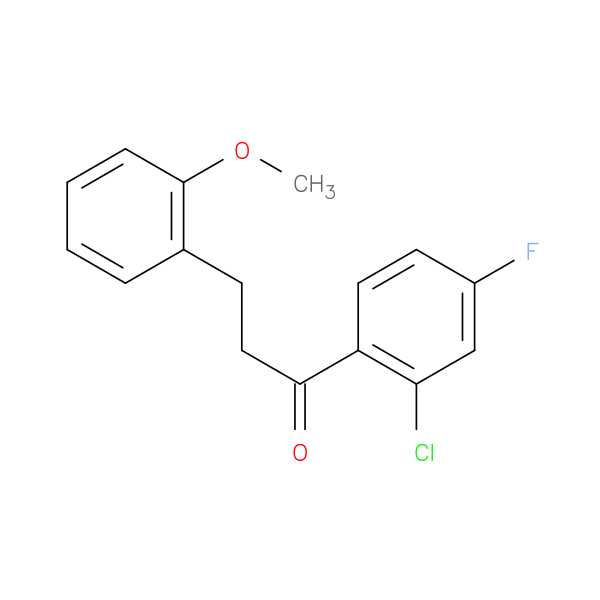 2'-Chloro-4'-fluoro-3-(2-methoxyphenyl)propiophenone