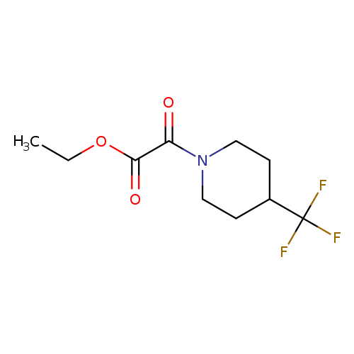 Ethyl 2-oxo-2-(4-(trifluoromethyl)piperidin-1-yl)acetate