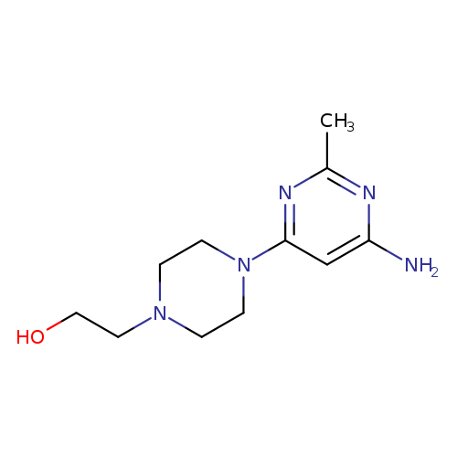 2-[4-(6-AMino-2-MethylpyriMidin-4-yl)piperazin-1-yl]ethanol