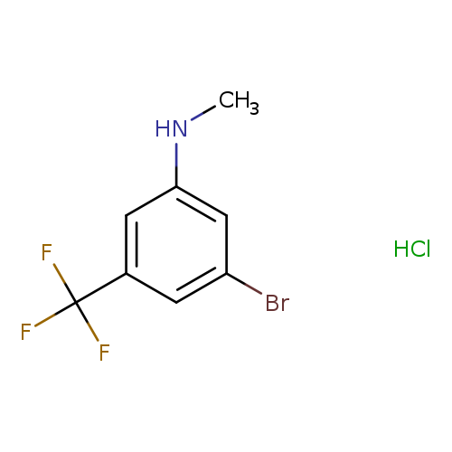 3-bromo-N-methyl-5-(trifluoromethyl)aniline hydrochloride