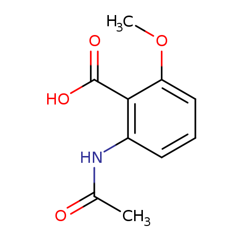 2-Acetamido-6-methoxybenzoic acid