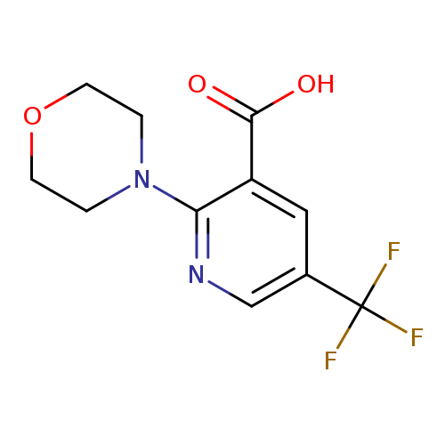 2-(morpholin-4-yl)-5-(trifluoromethyl)pyridine-3-carboxylicacid