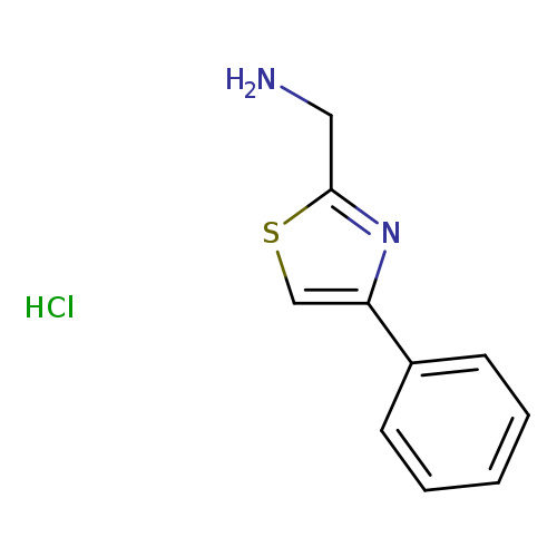 (4-Phenyl-1,3-thiazol-2-yl)methanamine hydrochloride