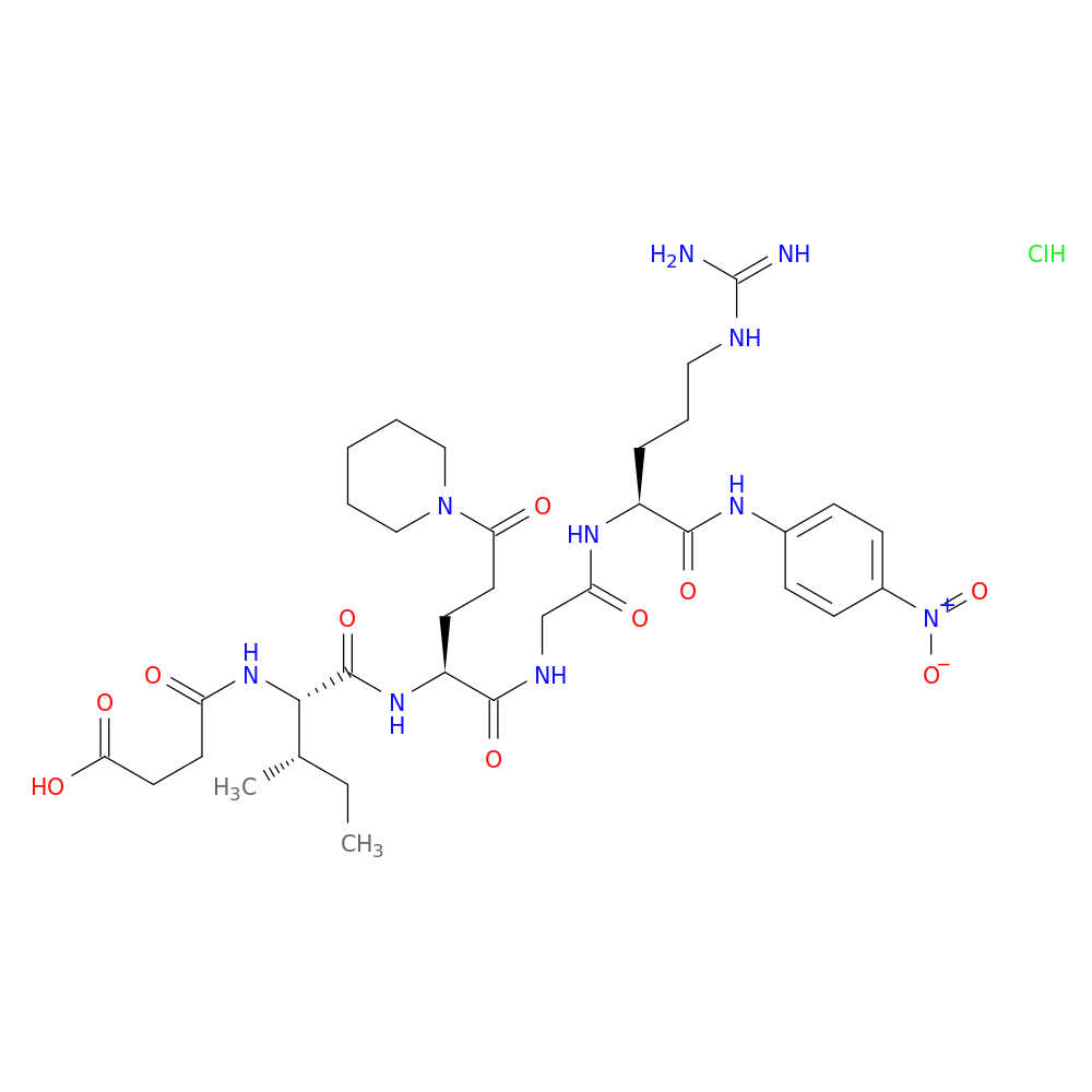 Suc-Ile-Glu(γ-pip)-Gly-Arg-pNA (hydrochloride)