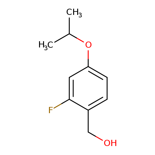 [2-Fluoro-4-(propan-2-yloxy)phenyl]methanol