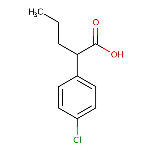 2-(4-chlorophenyl)pentanoic acid