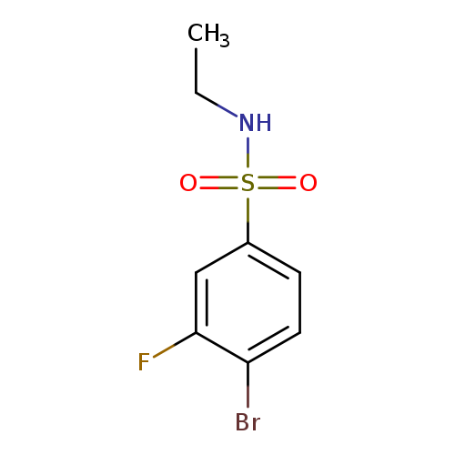 4-Bromo-n-ethyl-3-fluoro-benzenesulfonamide