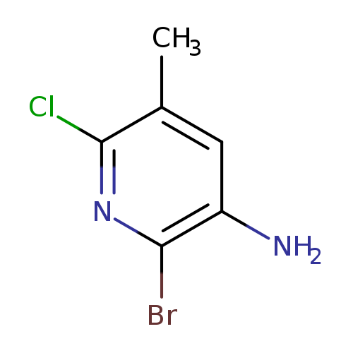 3-Pyridinamine, 2-bromo-6-chloro-5-methyl-