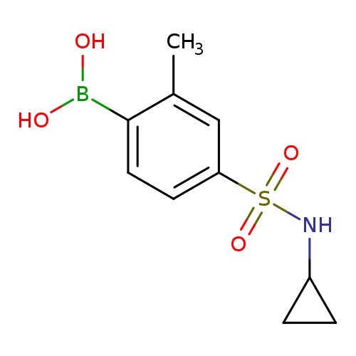 Boronic acid, B-[4-[(cyclopropylamino)sulfonyl]-2-methylphenyl]-
