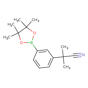 2-Methyl-2-[3-(4,4,5,5-tetramethyl-[1,3,2]dioxaborolan-2-yl)-phenyl]-propionitrile