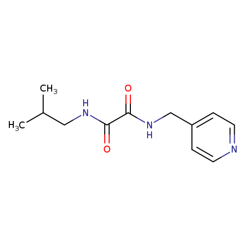 N-(2-methylpropyl)-N'-[(pyridin-4-yl)methyl]ethanediamide