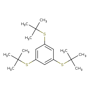 1,3,5-tris(tert-butylsulfanyl)benzene