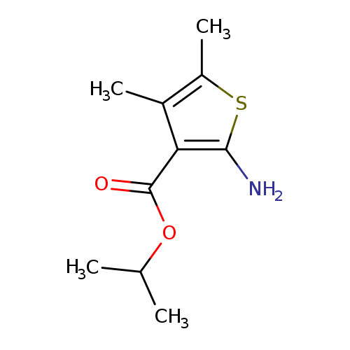 Isopropyl 2-amino-4,5-dimethylthiophene-3-carboxylate