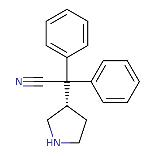(S)-a,a-Diphenyl-3-pyrrolidineacetamide
