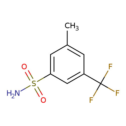 3-methyl-5-(trifluoromethyl)benzene-1-sulfonamide