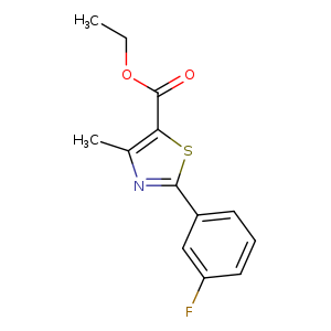 Ethyl 2-(3-Fluorophenyl)-4-methylthiazole-5-carboxylate