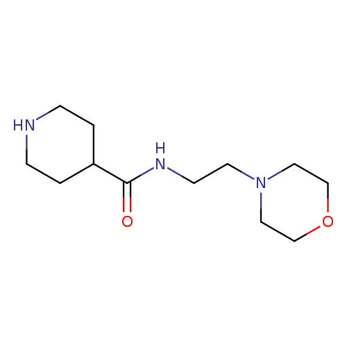 Piperidine-4-carboxylic acid (2-morpholin-4-yl-ethyl)-amide