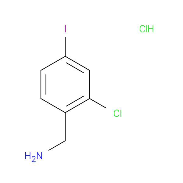 (2-Chloro-4-iodophenyl)methanamine hydrochloride