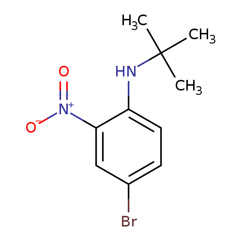 N-t-Butyl 4-bromo-2-nitroaniline