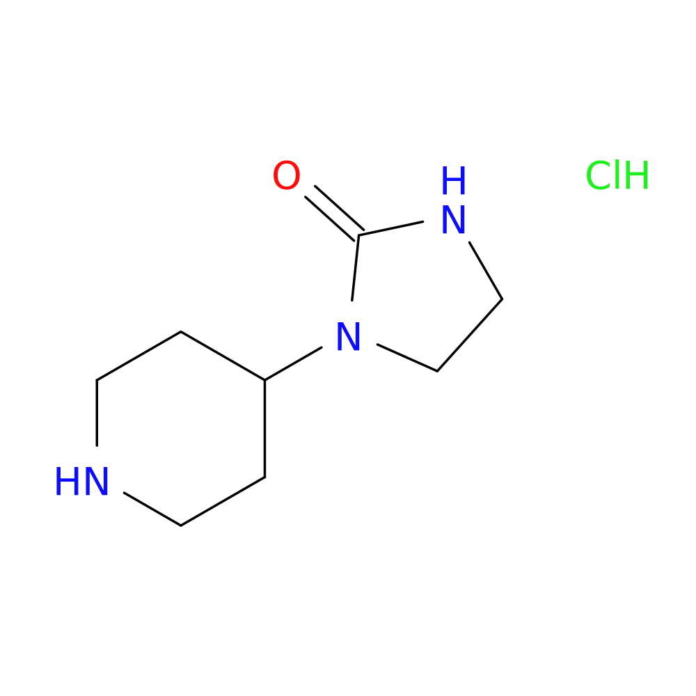 1-(piperidin-4-yl)imidazolidin-2-one hydrochloride