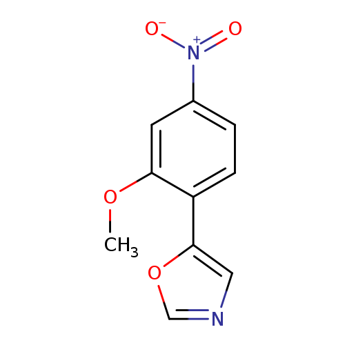 Oxazole, 5-(2-methoxy-4-nitrophenyl)-