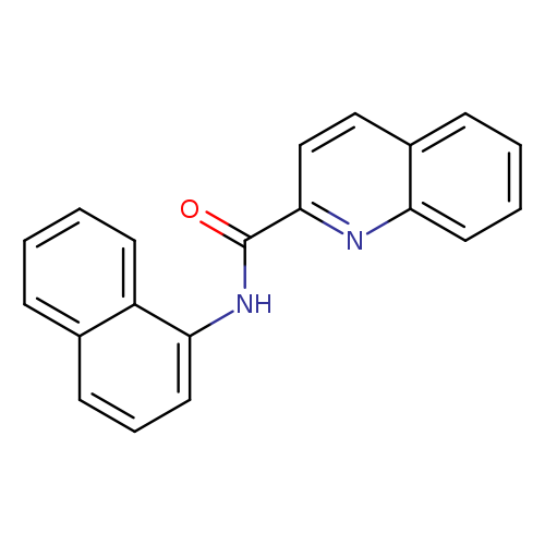 N-(naphthalen-1-yl)quinoline-2-carboxamide