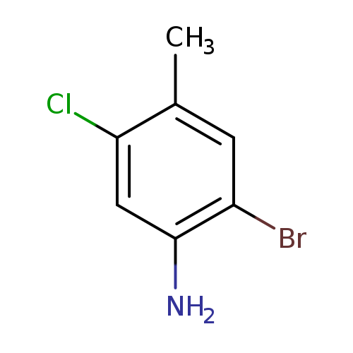 Benzenamine, 2-bromo-5-chloro-4-methyl-