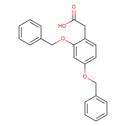 Benzeneacetic acid, 2,4-bis(phenylmethoxy)-
