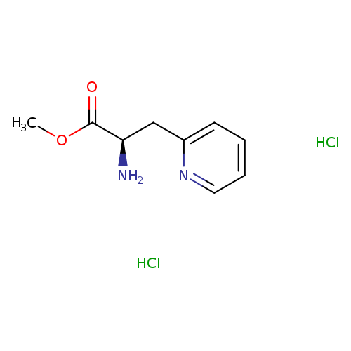 2-Pyridinepropanoic acid, α-amino-, methyl ester, dihydrochloride, (αR)- (9CI)