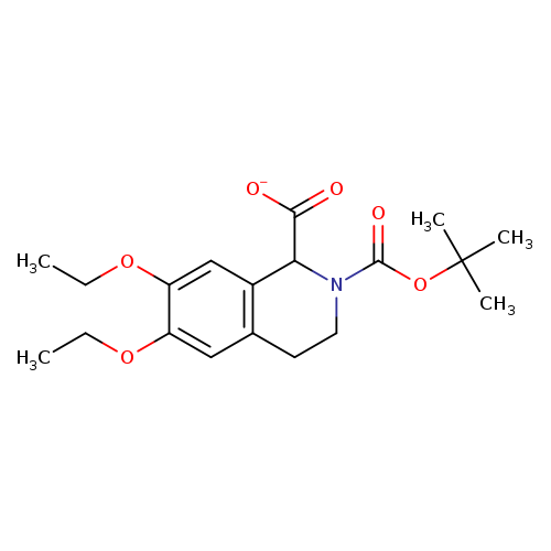 6,7-Diethoxy-3,4-dihydro-1h-isoquinoline-1,2-dicarboxylic acid 2-tert-butyl ester