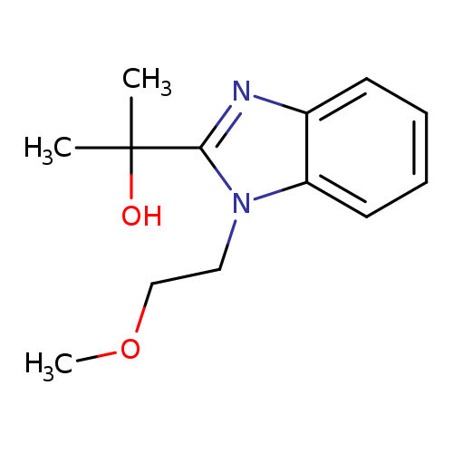 2-[1-(2-methoxyethyl)-1H-1,3-benzodiazol-2-yl]propan-2-ol