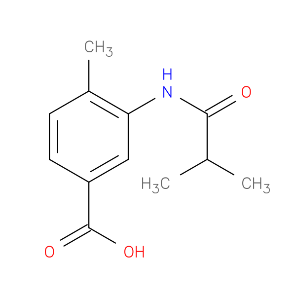 3-(Isobutyrylamino)-4-methylbenzoic acid