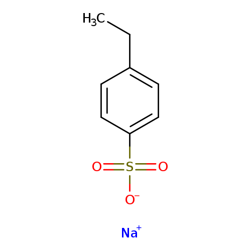 Benzenesulfonic acid, 4-ethyl-, sodium salt (1:1)