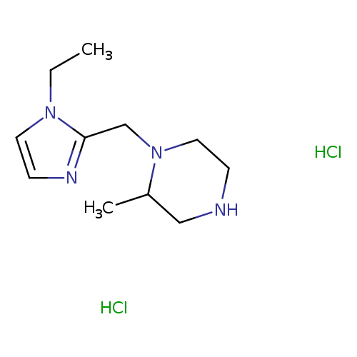 1-[(1-ethyl-1H-imidazol-2-yl)methyl]-2-methylpiperazine dihydrochloride