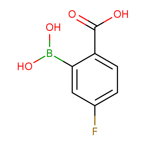 2-Carboxy-5-fluorobenzeneboronic acid