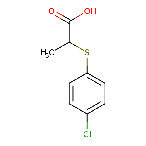 Propanoic acid,2-[(4-chlorophenyl)thio]-