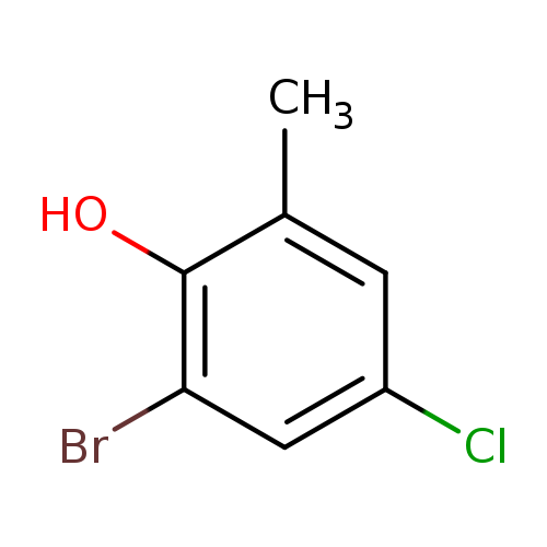 2-Methyl-4-chloro-6-bromophenol