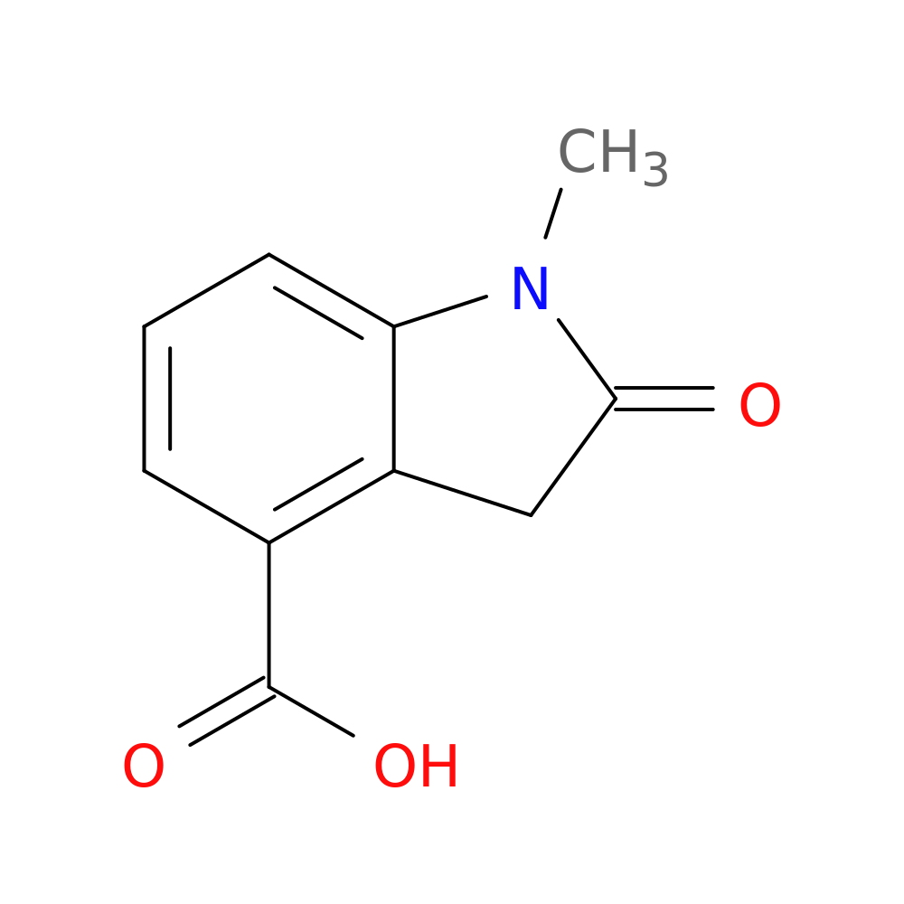 1-methyl-2-oxo-2,3-dihydro-1H-indole-4-carboxylic acid